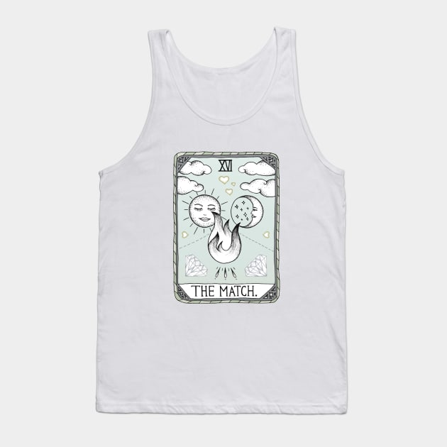 The Match Tank Top by Barlena